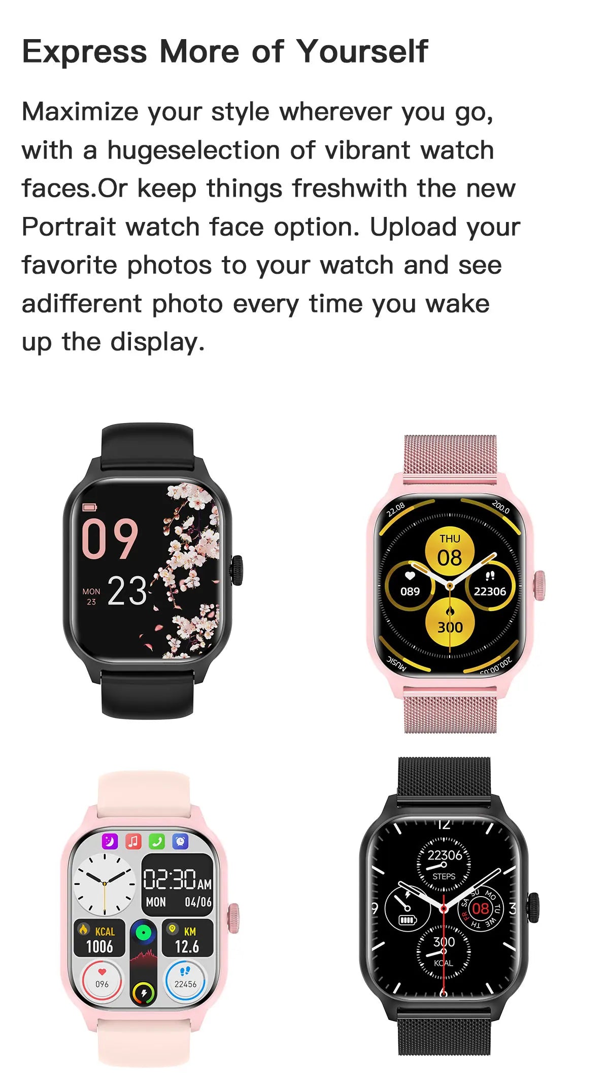 2024 Smartwatch: Bluetooth Calling, Touch Dial Music & Fitness Tracker - Perfect Gift !